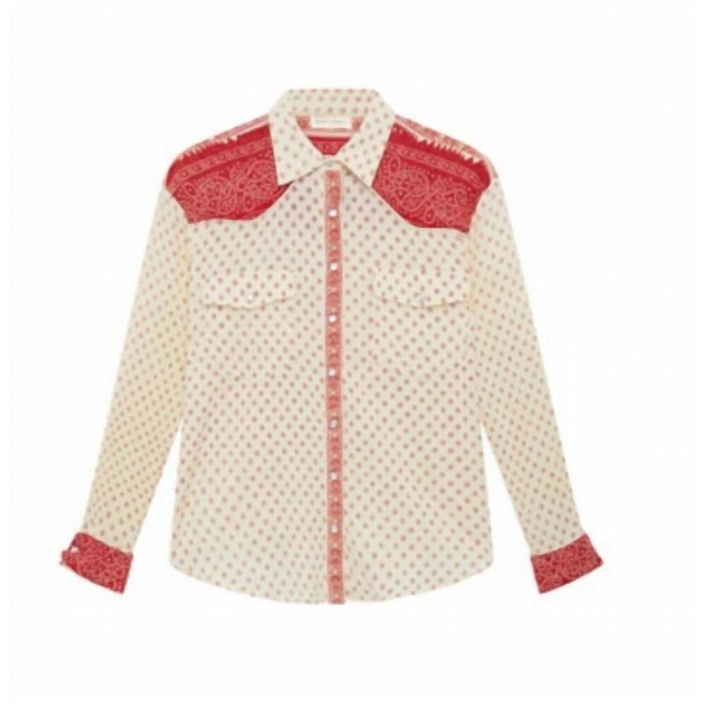 NEW MAISON HOTEL women's joselito long sleeve in passion red